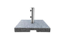 Parasolfod Freetown 50 x 50 x 6 cm grå granit - Sunlife